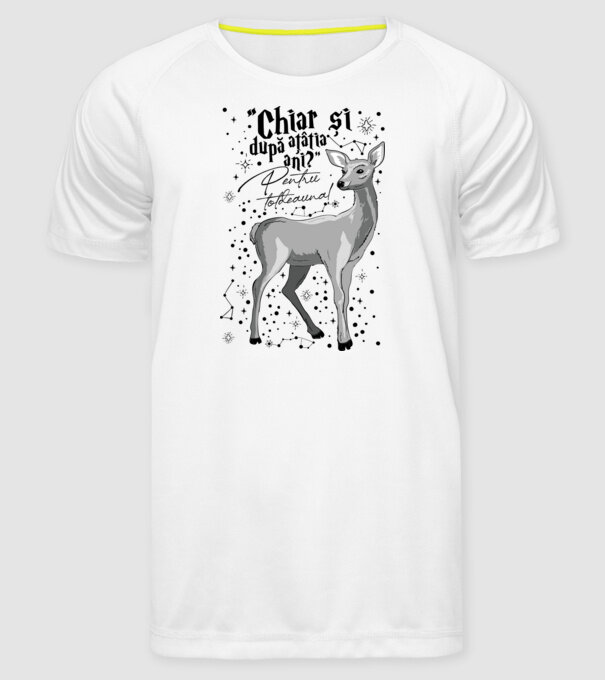 Harry Potter Valentine model alb pe tricou