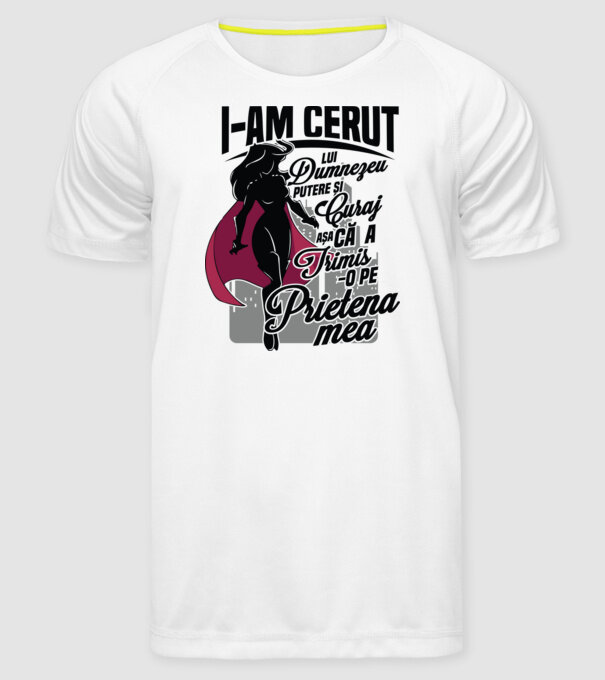 I-am cerut lui Dumnezeu putere și curaj - așa că a trimis-o pe prietena mea model alb pe tricou