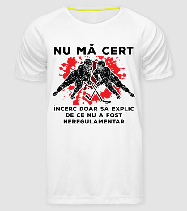 Nu mă cert, încerc doar să explic de ce nu a fost neregulamentar model alb pe tricou