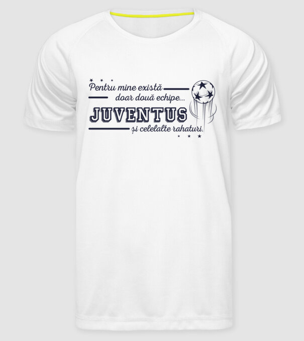 Pentru mine există doar două echipe, Juventus și celelalte rahaturi model alb pe tricou