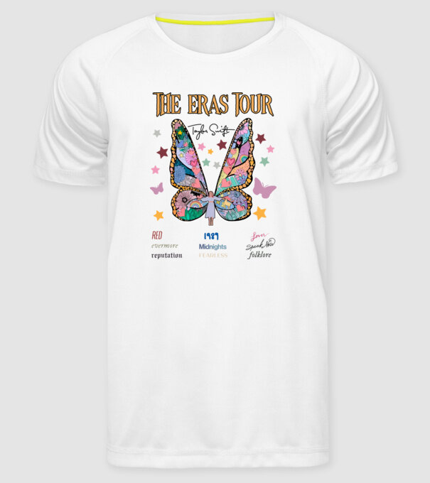 Taylor Swift eras fairy model alb pe tricou