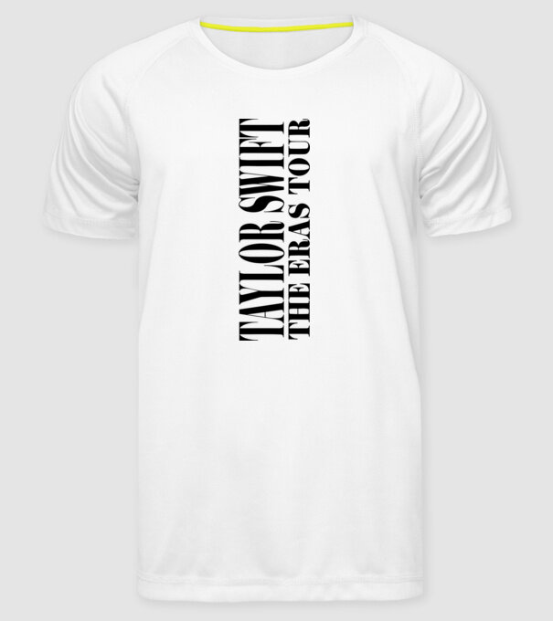 Taylor Swift Eras tour back 2 model alb pe tricou