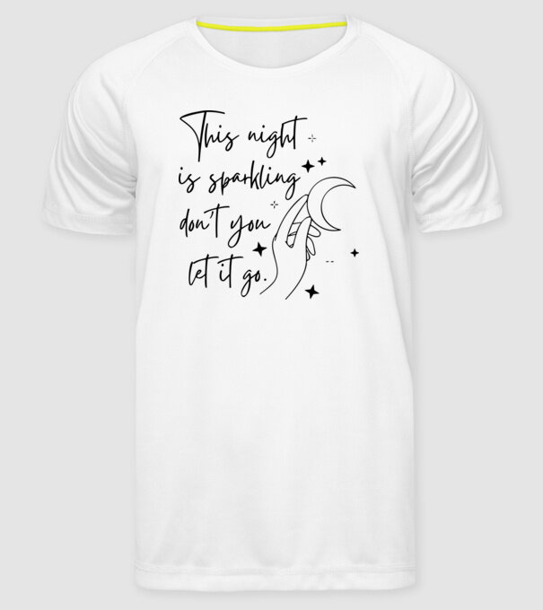 Taylor Swift this night model alb pe tricou