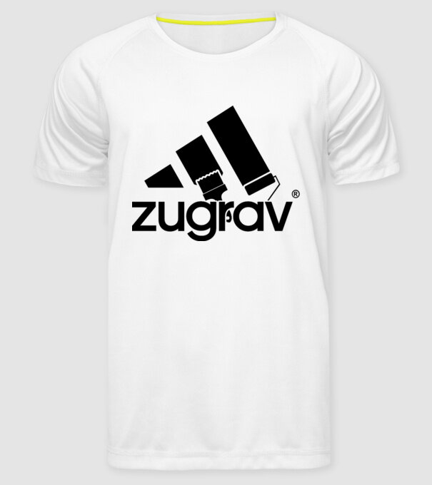 zugrav model alb pe tricou