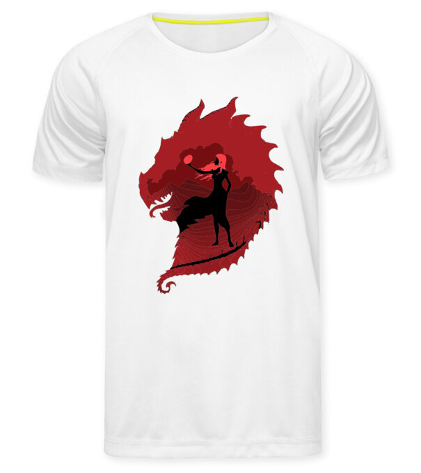  model  pe tricou