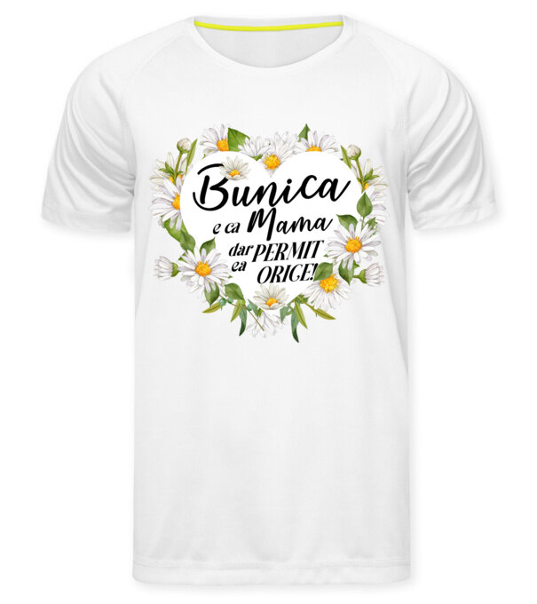  model  pe tricou