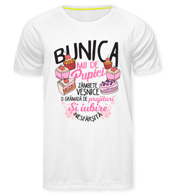  model  pe tricou