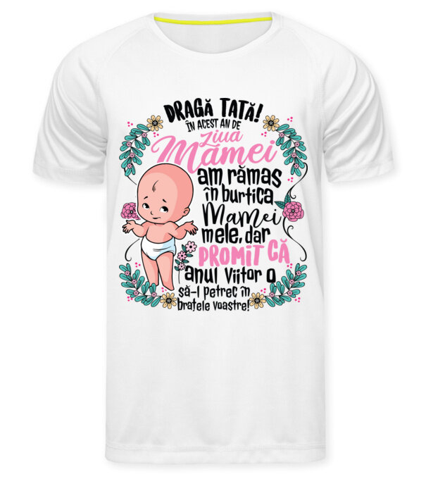  model  pe tricou