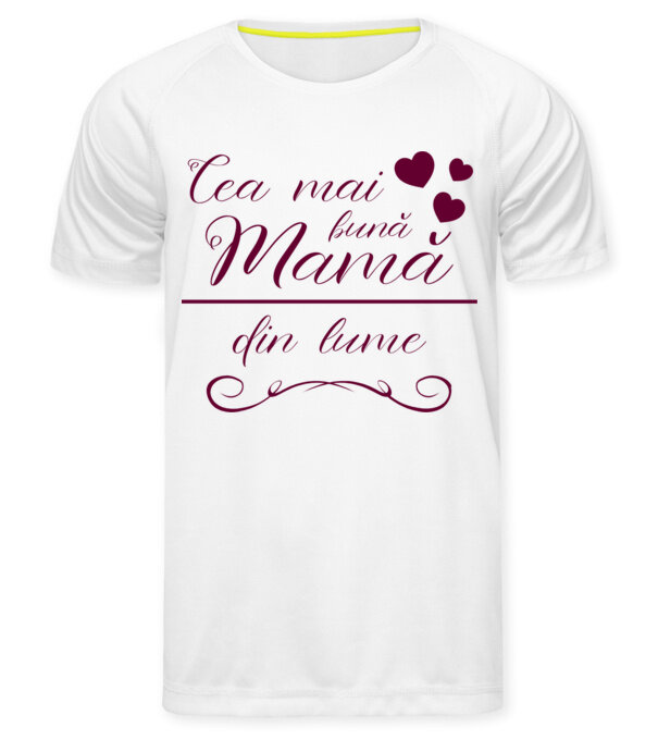  model  pe tricou