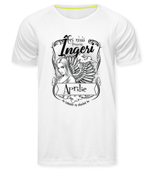  model  pe tricou