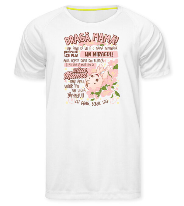  model  pe tricou