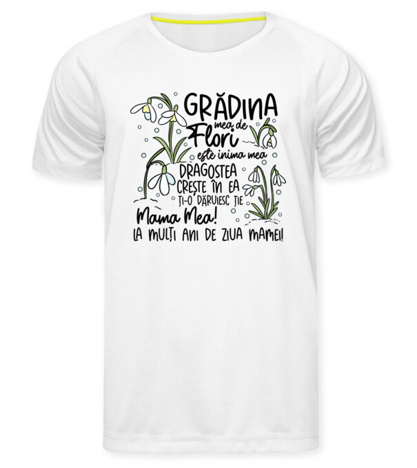  model  pe tricou