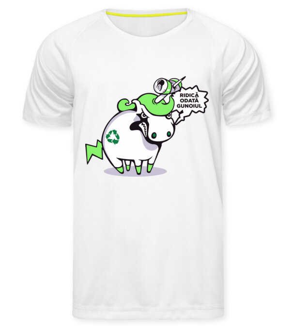  model  pe tricou