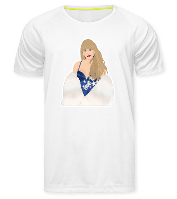  model  pe tricou