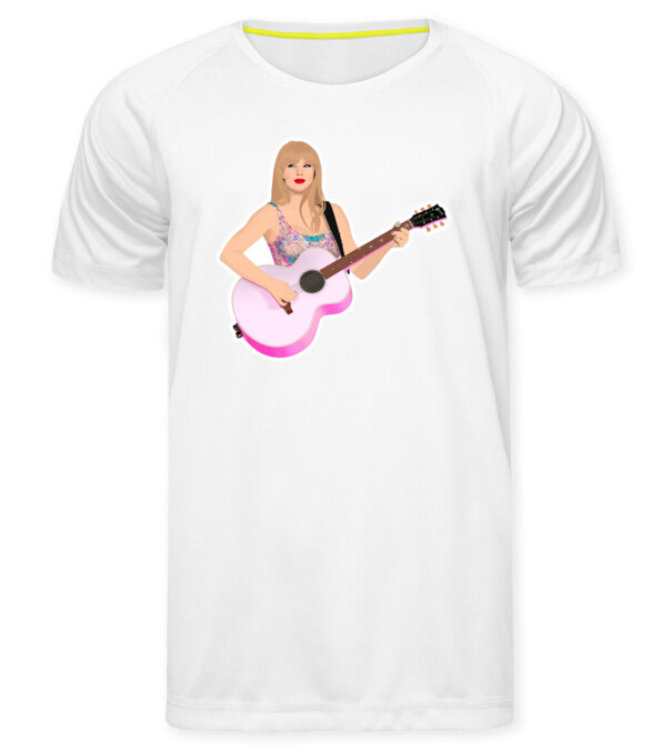  model  pe tricou
