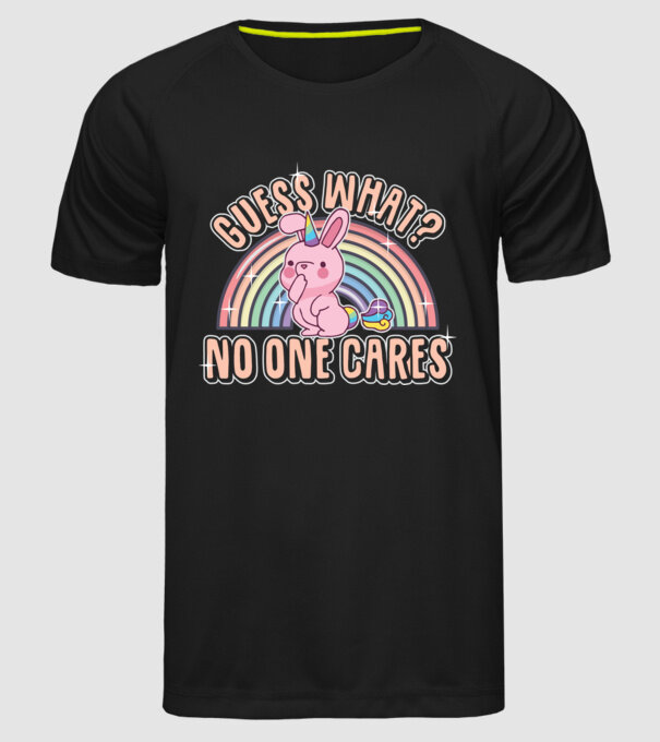 Guess what iepure-unicorn model negru pe tricou