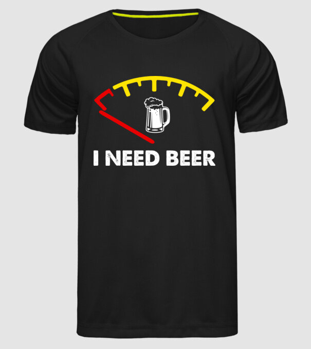 I need beer model negru pe tricou