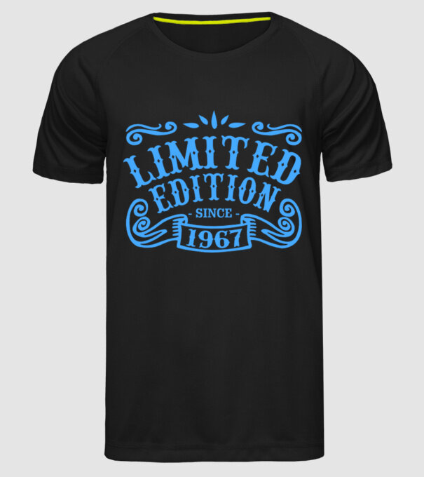 Limited edition 1967 model negru pe tricou