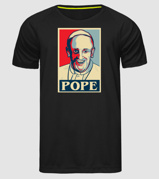 Poster Papa model negru pe tricou
