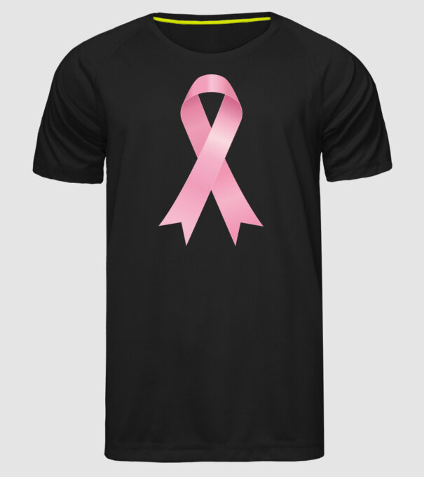 Panglică model negru pe tricou