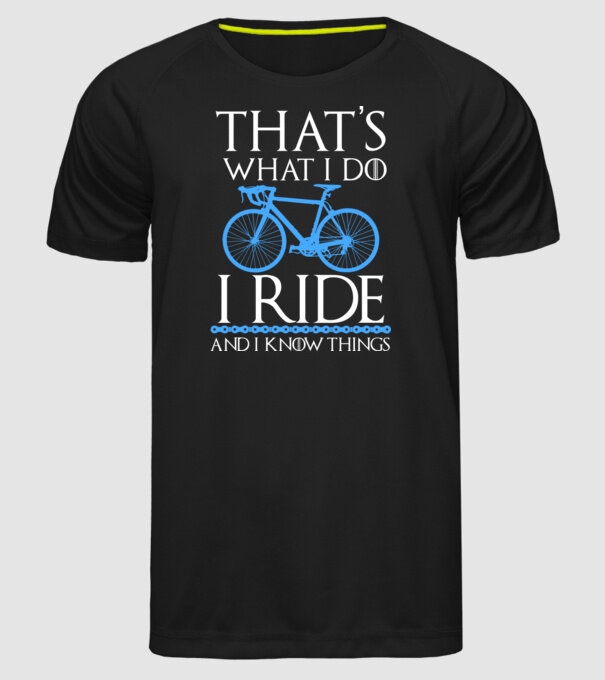 Thats what i do model negru pe tricou