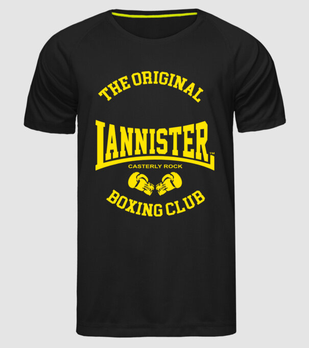 The Original Lannister model negru pe tricou