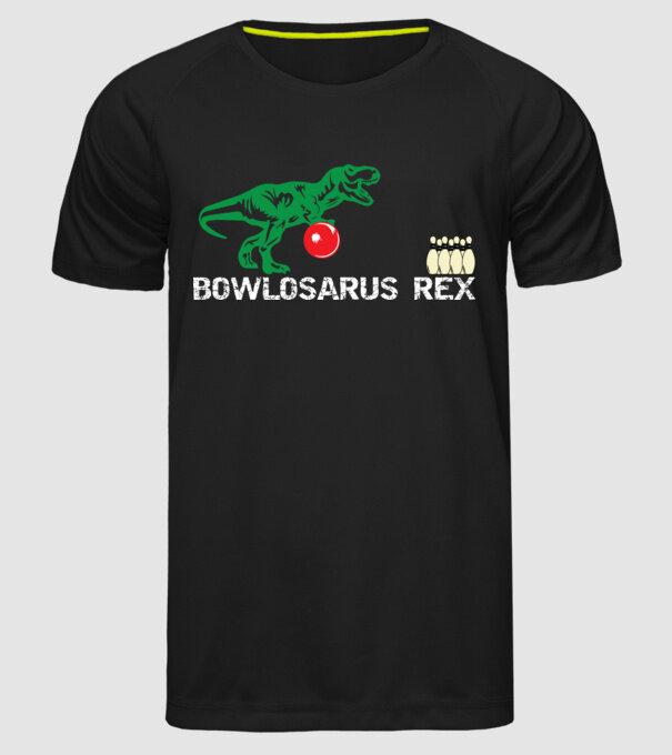 Trex model negru pe tricou