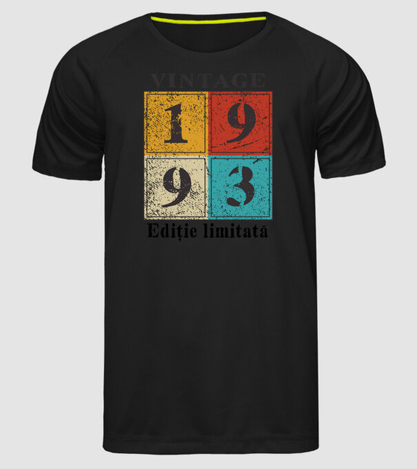 1993 - Ediție limitată model negru pe tricou