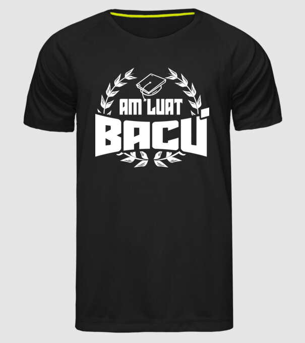 Am luat bacu model negru pe tricou