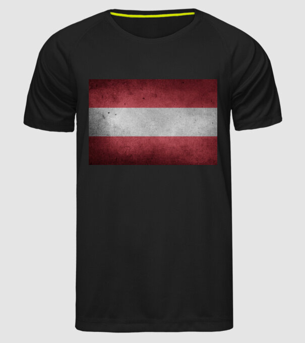 AUSTRIA model negru pe tricou