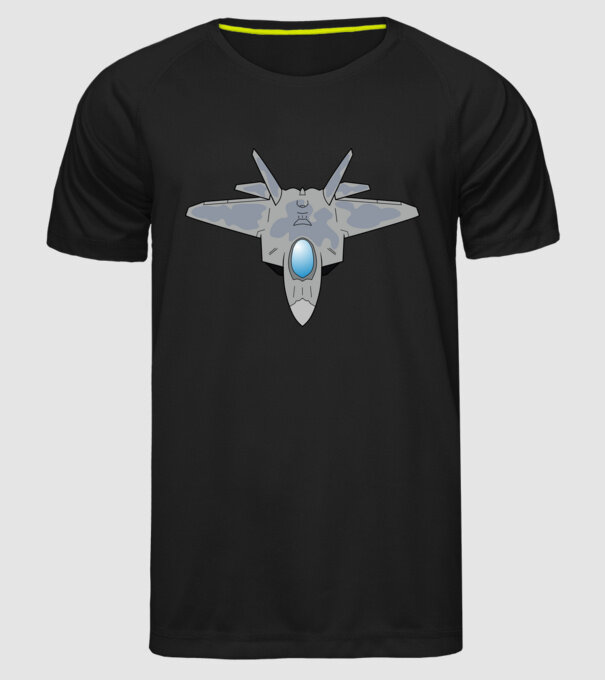 Avioane model negru pe tricou