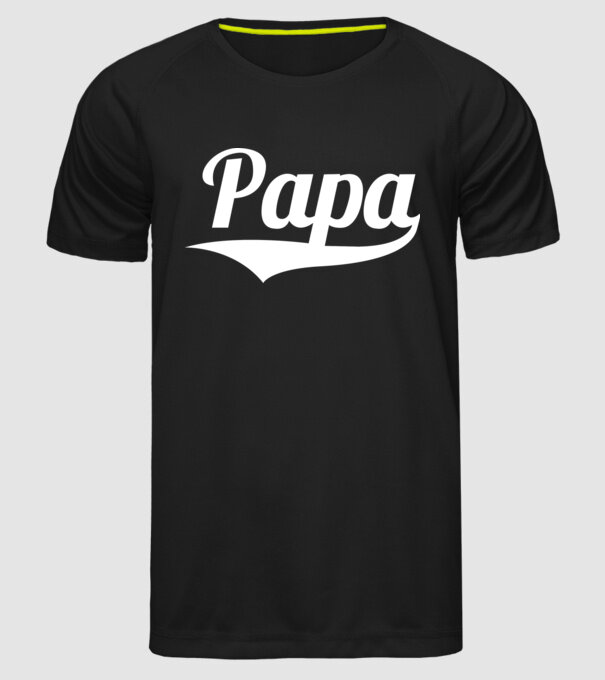 bunicul model negru pe tricou