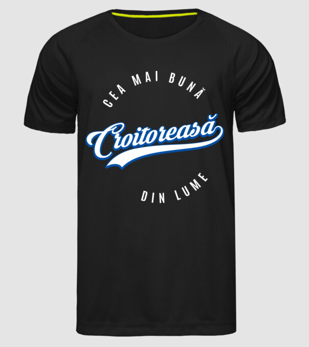 Cea mai bună croitoreasă din lume model negru pe tricou