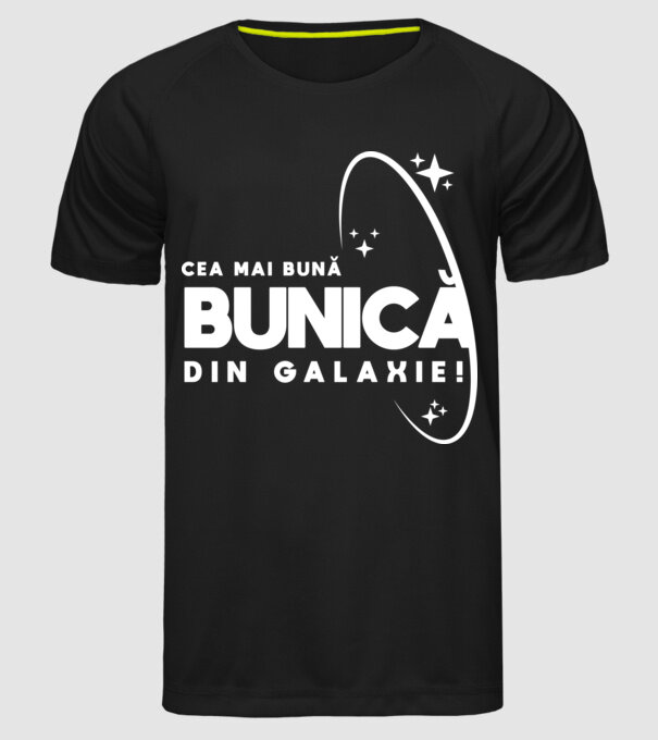Cea mai bună mamă din Galaxie! model negru pe tricou