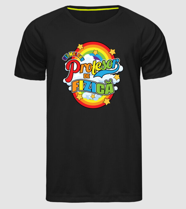 Cel mai bun fizică model negru pe tricou