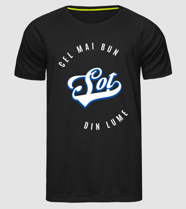 Cel mai bun SOȚ din lume model negru pe tricou