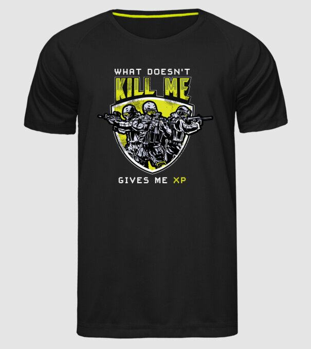 Gamer xp model negru pe tricou