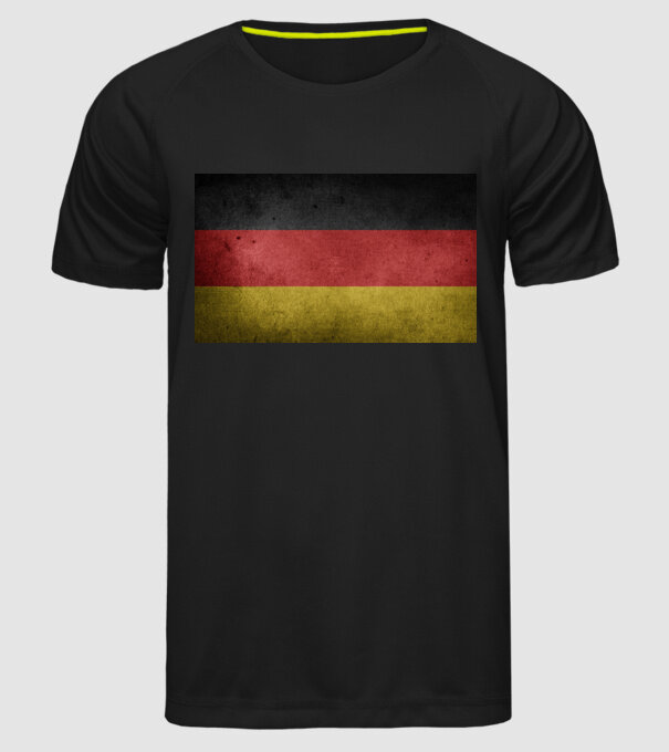 GERMANY model negru pe tricou