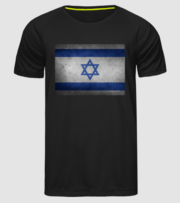ISRAEL model negru pe tricou