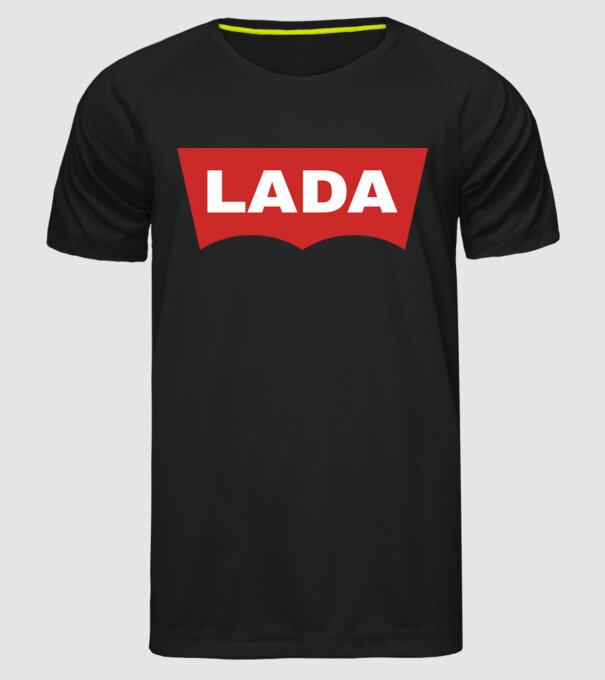 Lada Levis model negru pe tricou