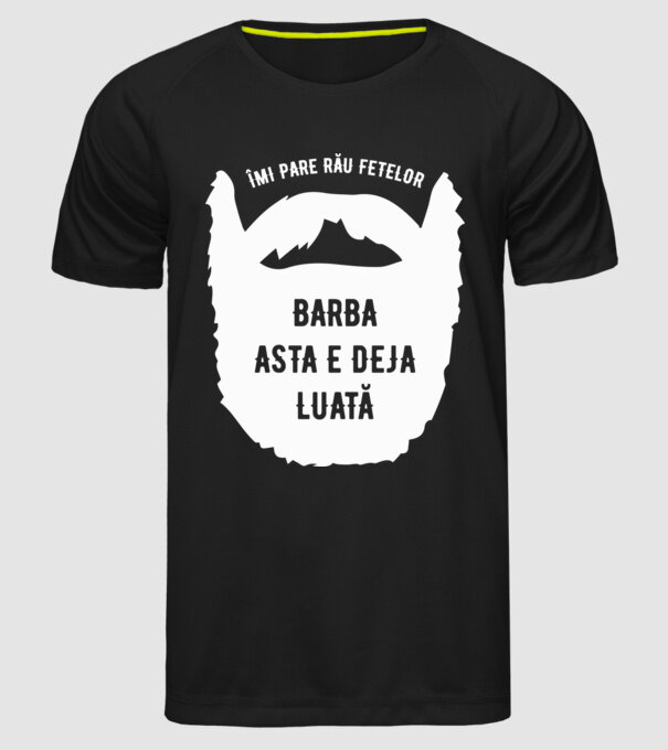 îmi pare rău fetelor, barba asta e deja luată model negru pe tricou