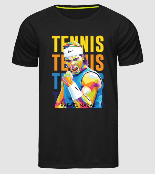 Nadal model negru pe tricou