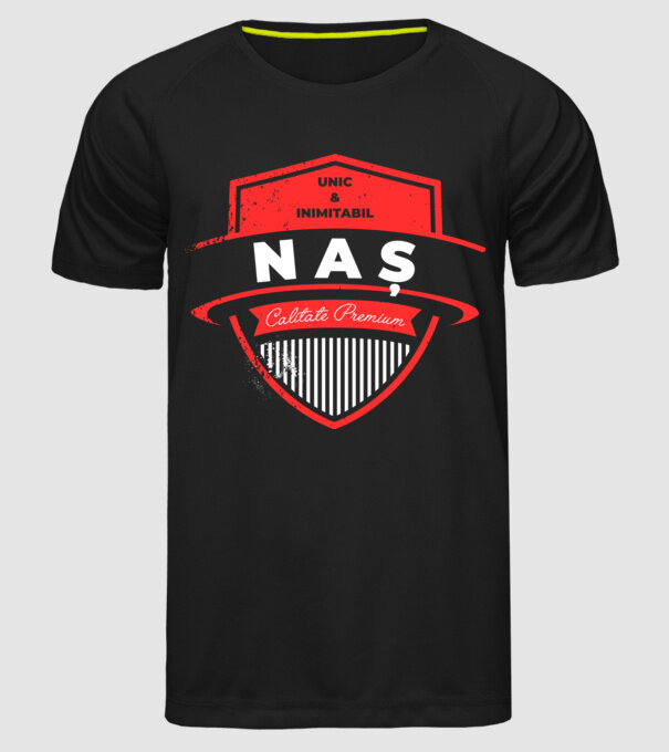 naș unic & inimitabil - calitate premium model negru pe tricou