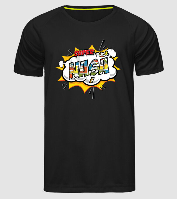 Nașă model negru pe tricou