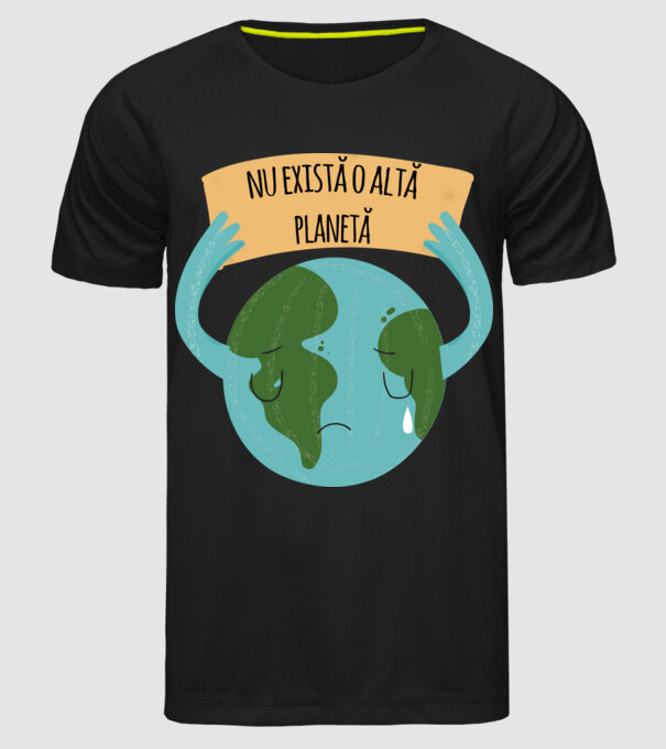 nu există o altă planetă model negru pe tricou