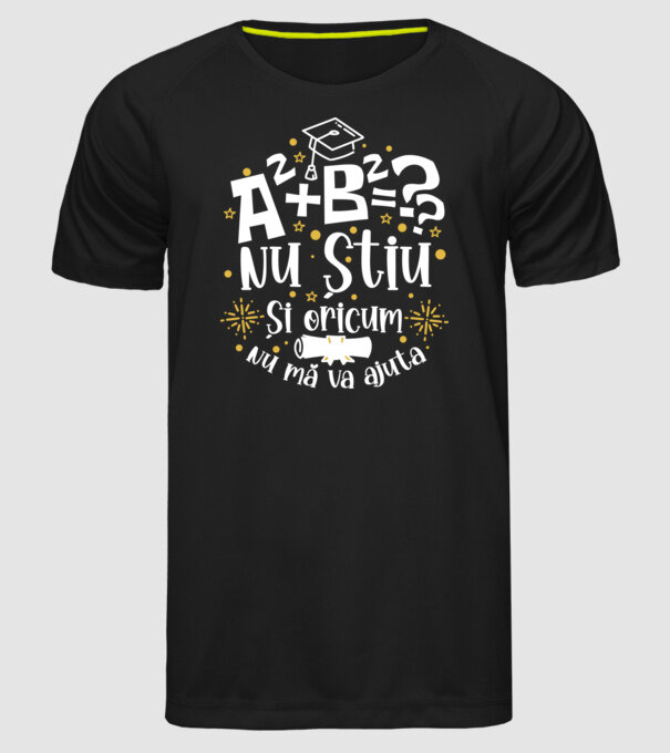 Nu știu, și oricum nu mă va ajuta model negru pe tricou