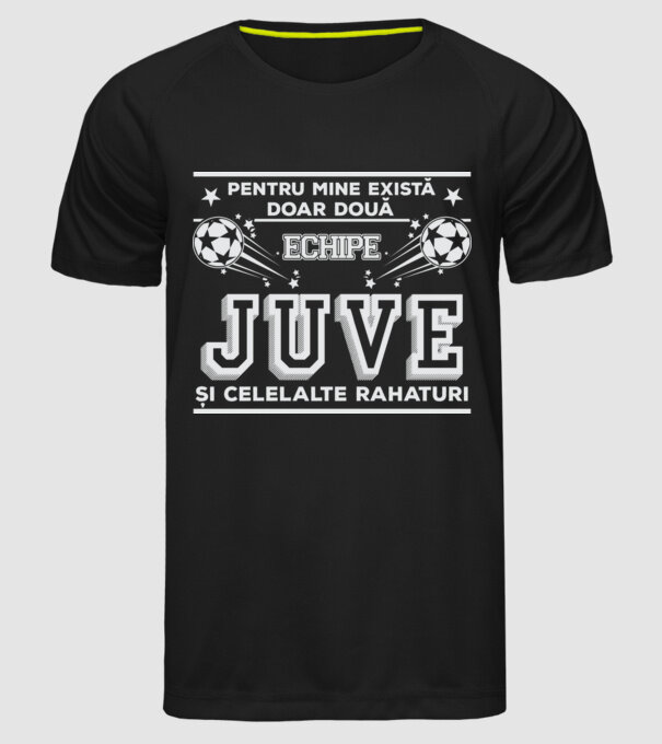 Pentru mine există doar două echipe, Juventus și celelalte rahaturi model negru pe tricou