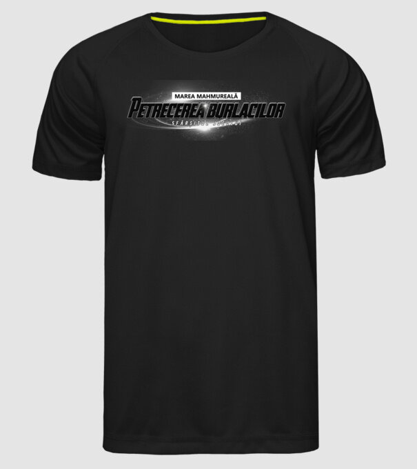 Petrecere de burlac Sfârșitul jocului model negru pe tricou