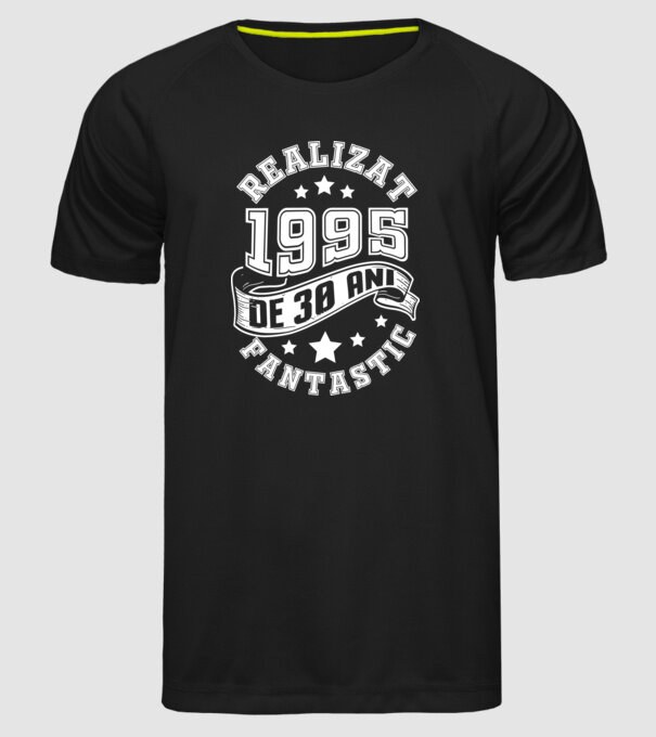 Realizat de fantastic - 1995 model negru pe tricou