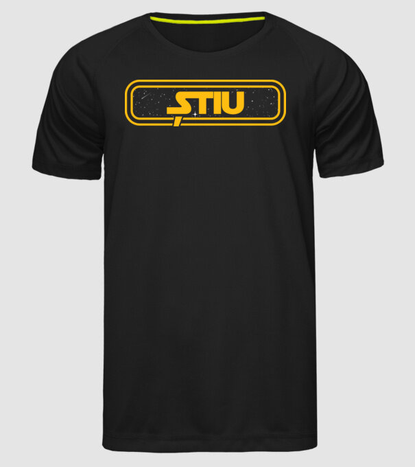 Starwars couple shirt model negru pe tricou